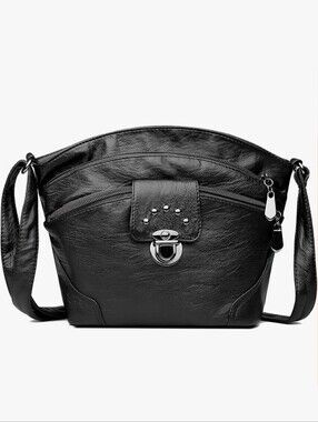 LassZone Small Crossbody Bags for Women Soft PU Leather